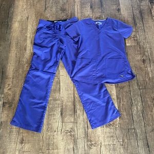 Grey’s Anatomy Purple Scrub Set